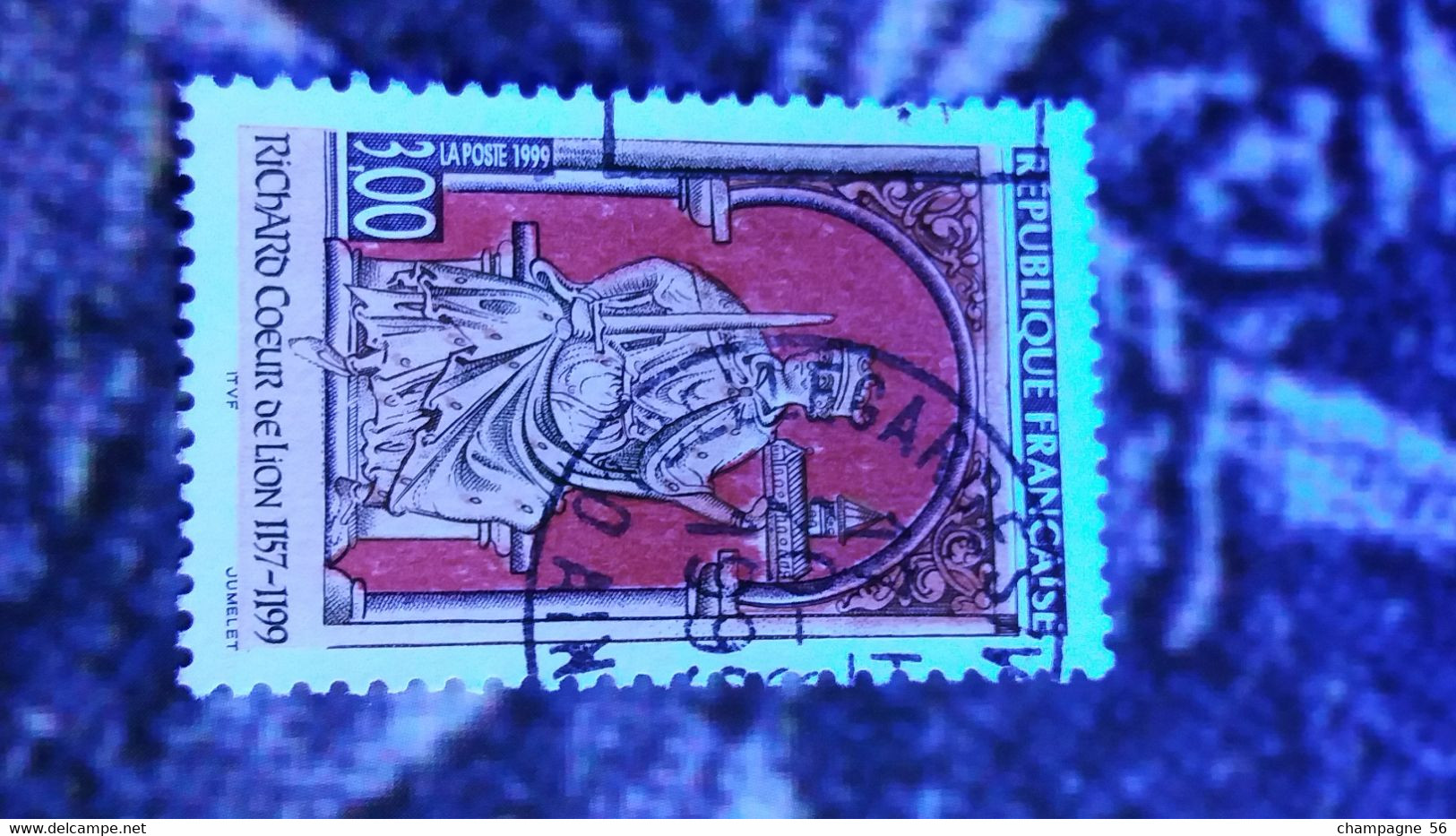 1999  N° 3238  OBLITERE 20.8..1999 FOND MOUCHETE - Used Stamps