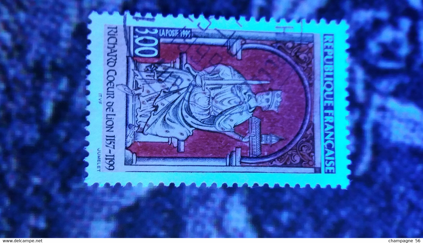 1999  N° 3238  OBLITERE 3.10.1999 FOND MOUCHETE - Used Stamps