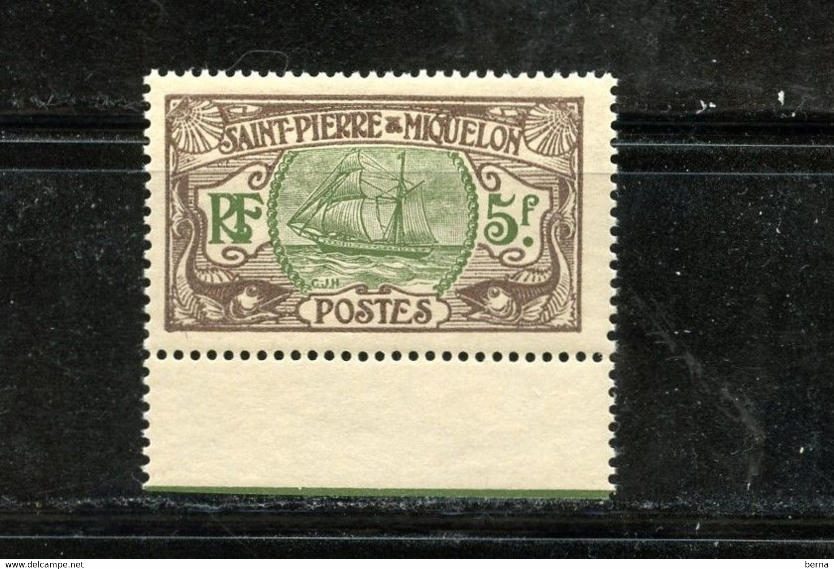 SAINT PIERRE ET MIQUELON 93 NEUF SANS CHARNIERE Gomme Tropicale - Neufs