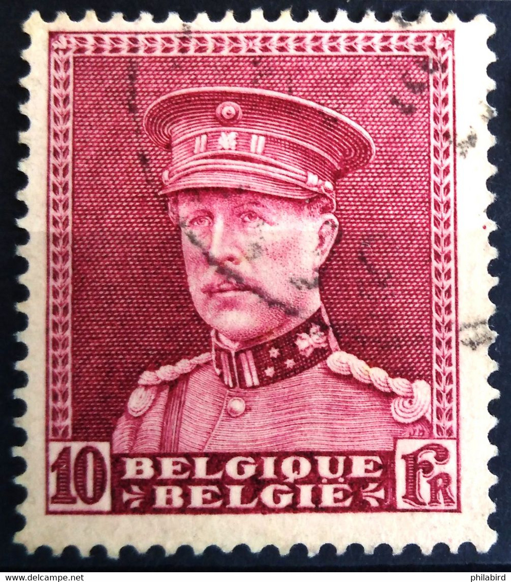 BELGIQUE                       N° 324                             OBLITERE - Used Stamps