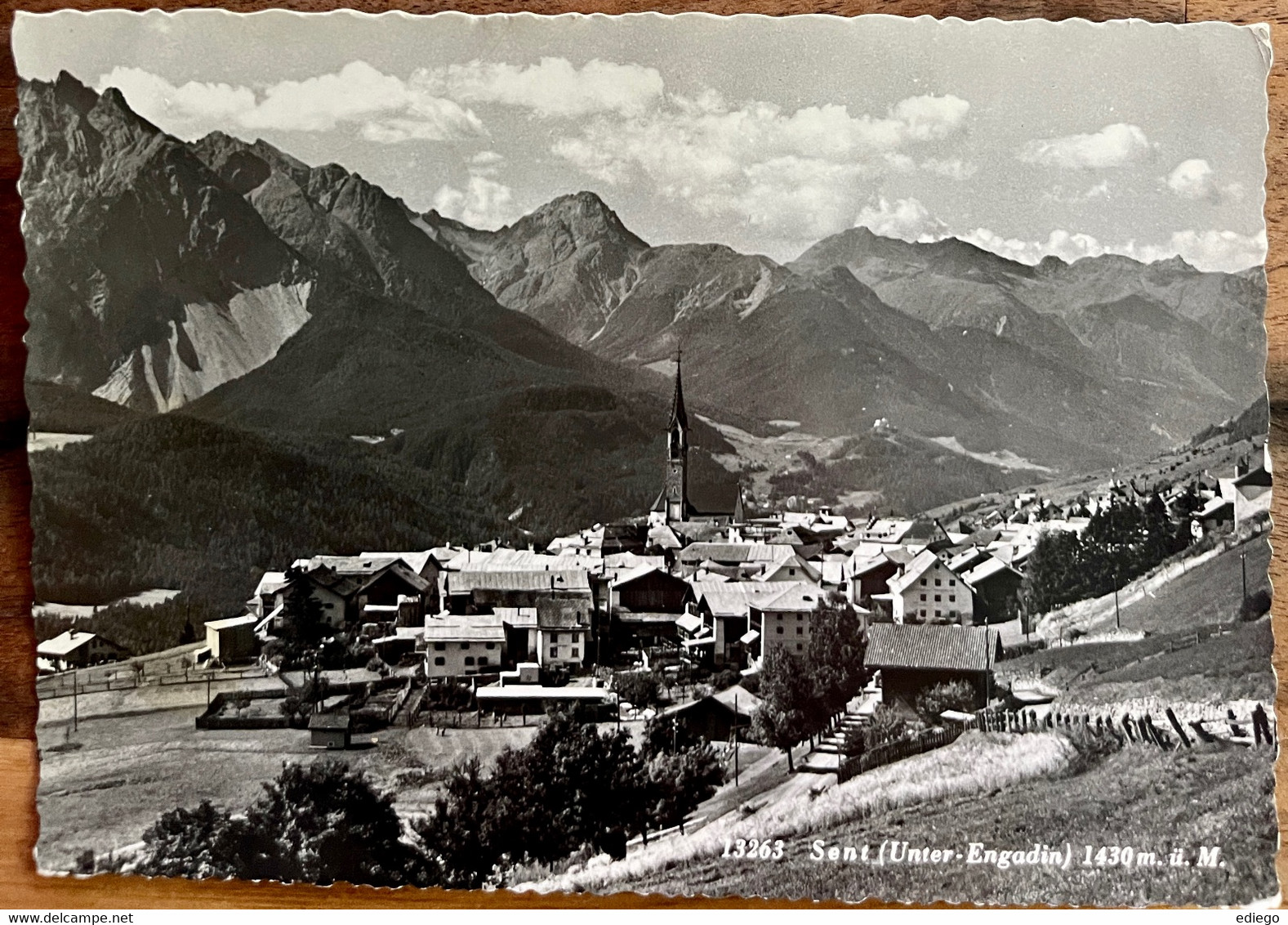 SENT - UNTER-ENGADIN 1965 - Sent