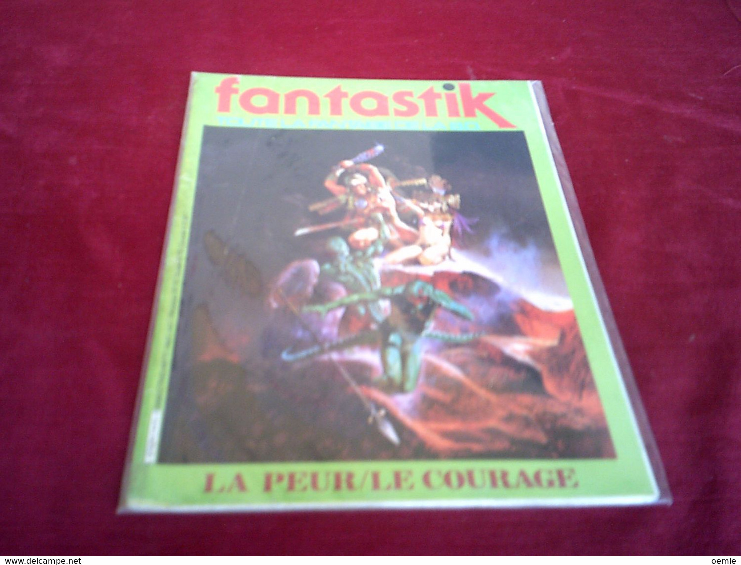 Fantastik   N° 11  LA PEUR LE COURAGE - Fantastic 6