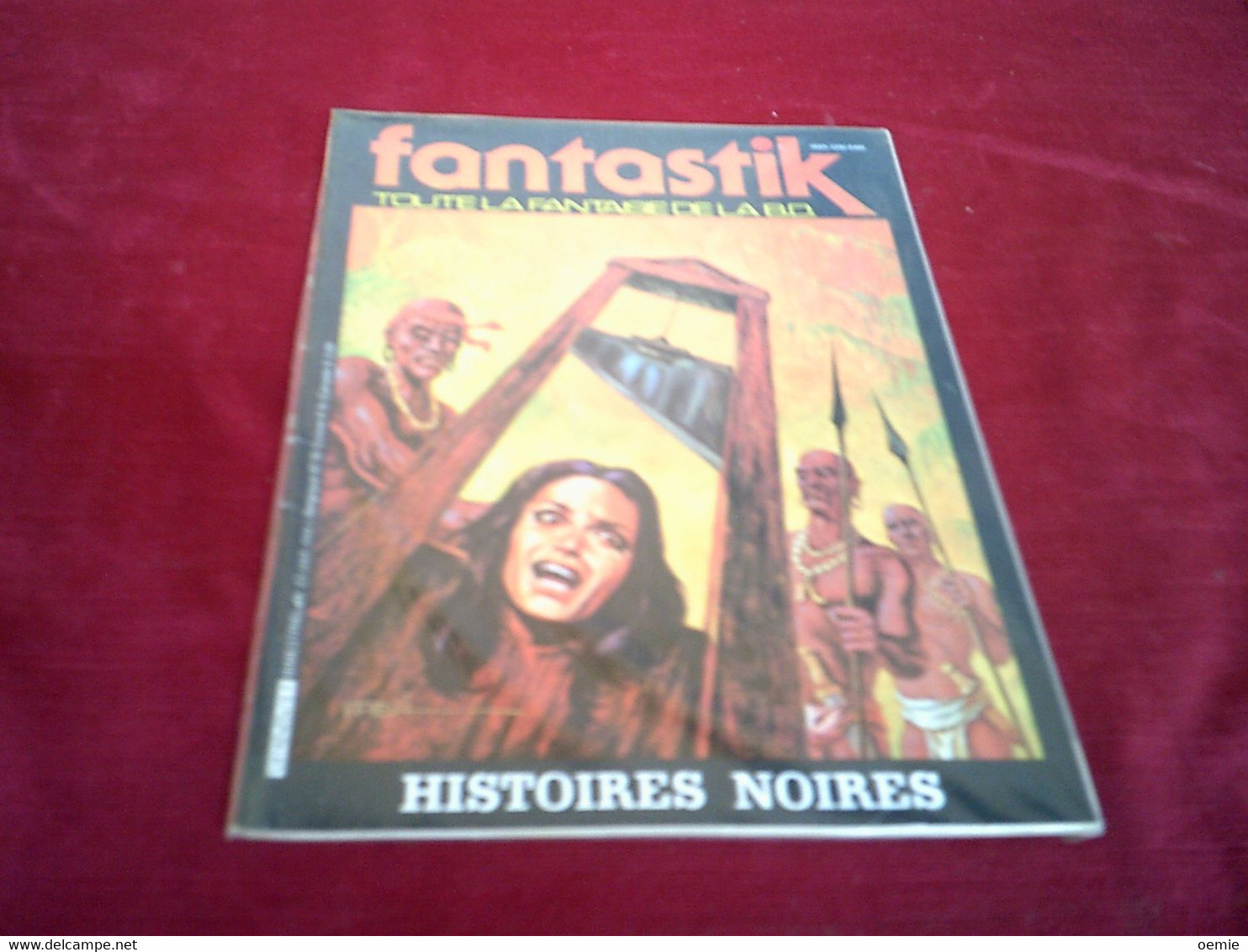 Fantastik   N°  23  HISTOIRES NOIRES - Fantastic 5