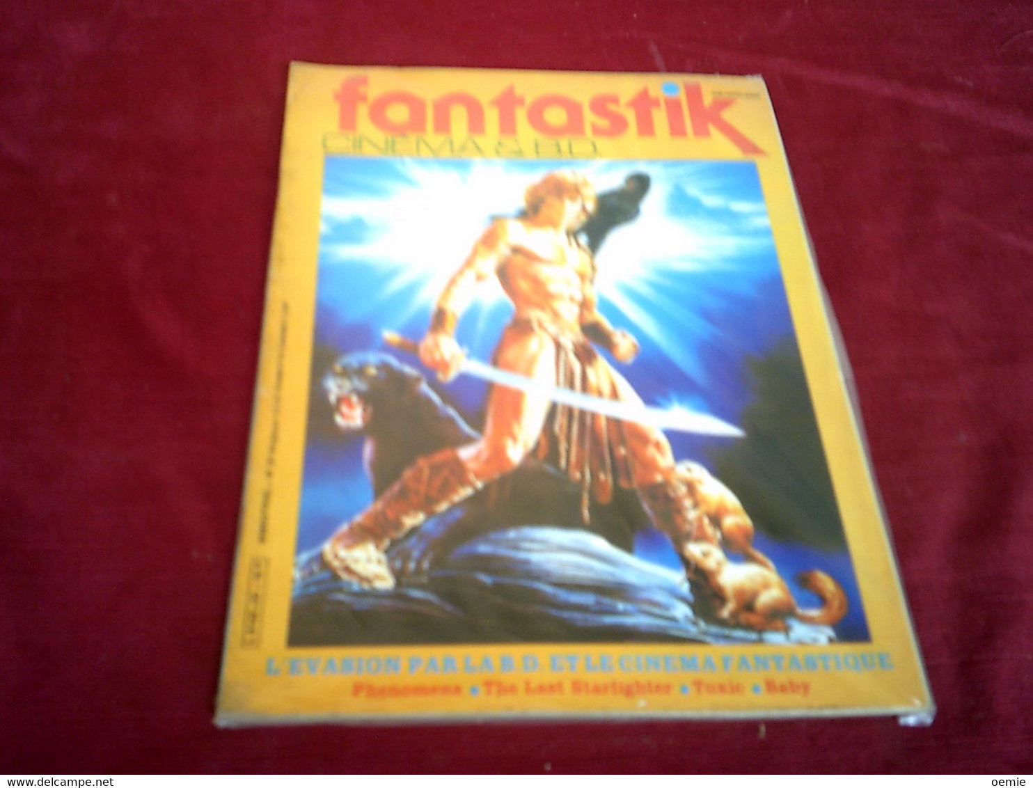 Fantastik   N°  25  L'EVASION PAR LA BD ET LE CINEMA FANTASTIQUE - Fantastic 7