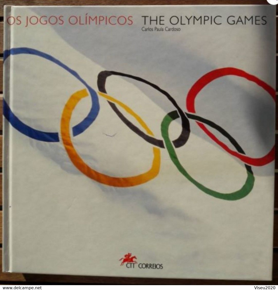 Portugal 1996 OS JOGOS OLIMPICOS - THEME BOOK THE OLYMPIC GAMES - LIVRO TEMATICO CTT - Libro Del Año