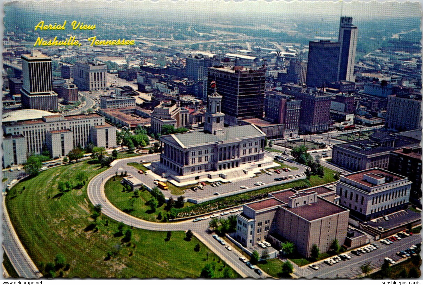 Tennessee Nashville Aerial View - Nashville