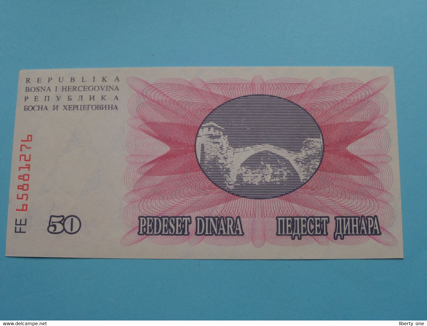 50 Pedeset Dinara ( FE65881276 ) Bosne I Hercegovine - 1992 ( Voir / See > Scans ) UNC ! - Bosnien-Herzegowina