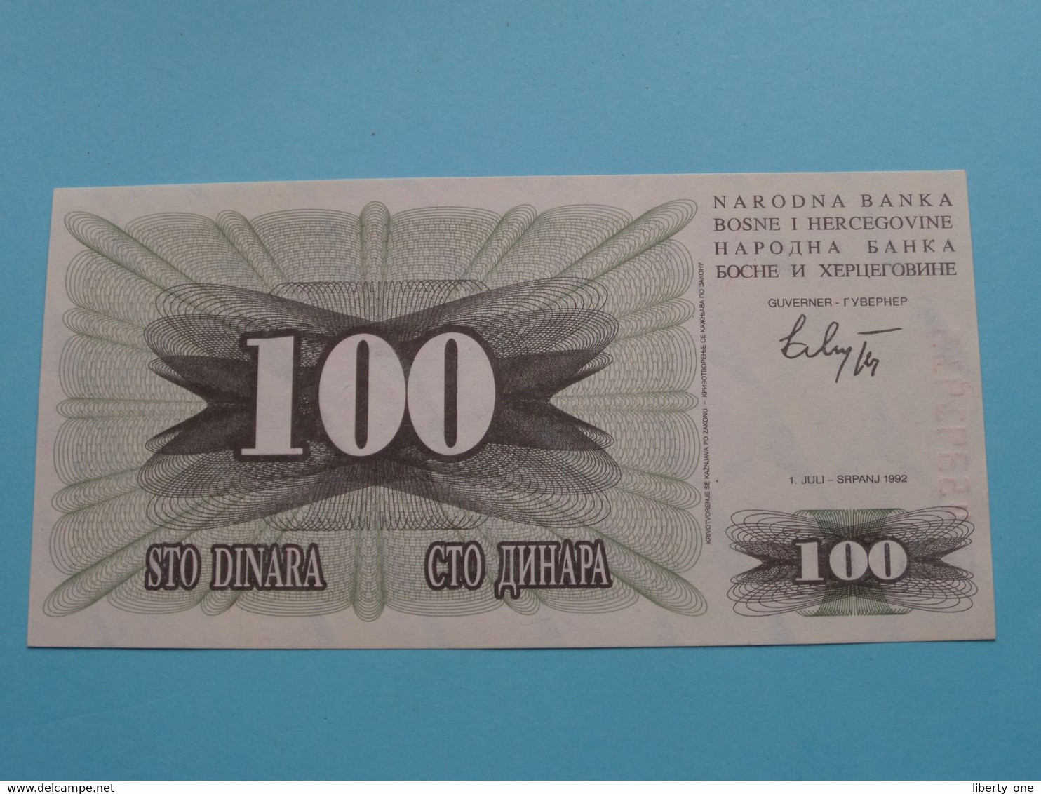 100 Pedeset Dinara ( FJ45391915 ) Bosne I Hercegovine - 1992 ( Voir / See > Scans ) UNC ! - Bosnien-Herzegowina