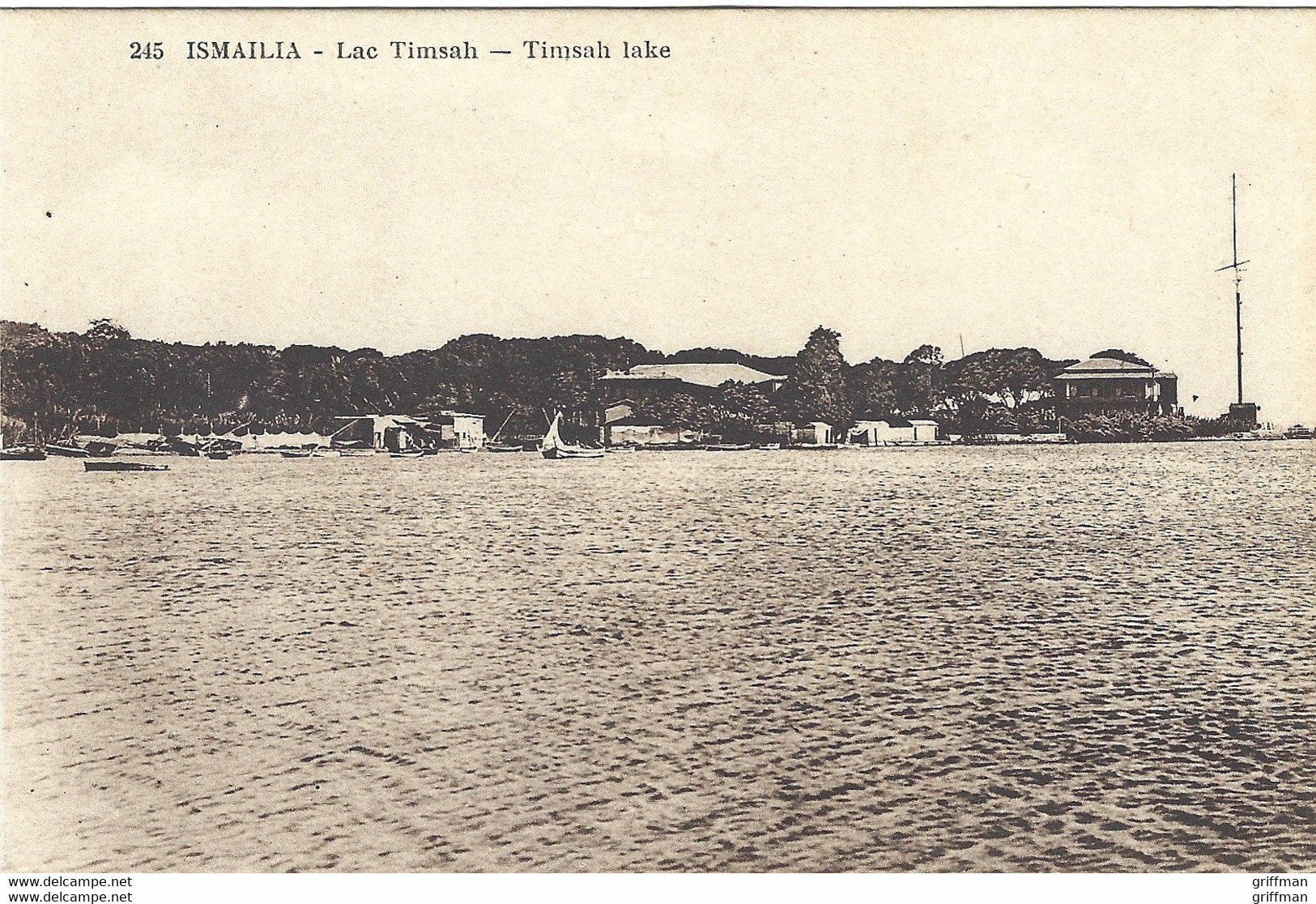 EGYPTE ISMAILIA LAC TIMSAH TBE - Ismaïlia