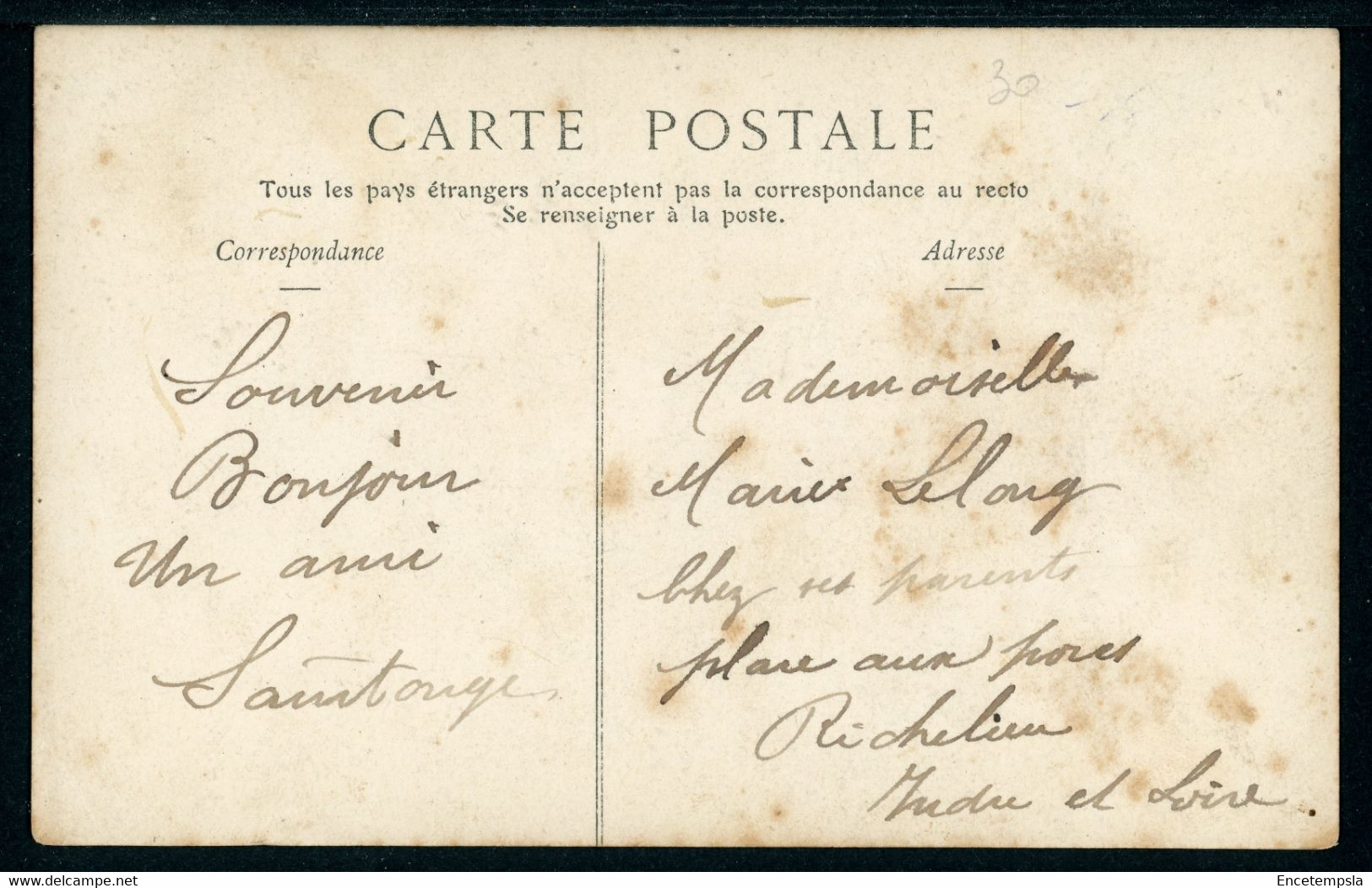CPA - Carte Postale - Fantaisie - Prénom - Marie - 1905 (CP21803OK) - Prénoms