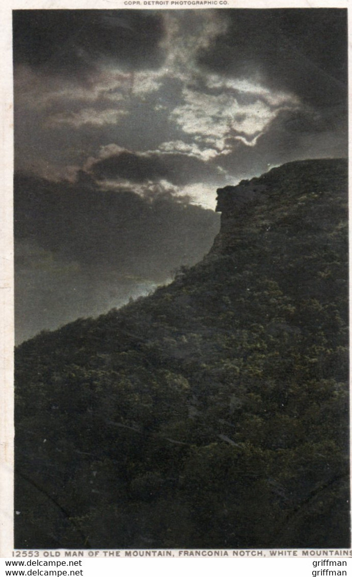 OLD MAN OF THE MOUNTAIN FRANCONIA NOTCH WHITE MOUNTAINS - White Mountains