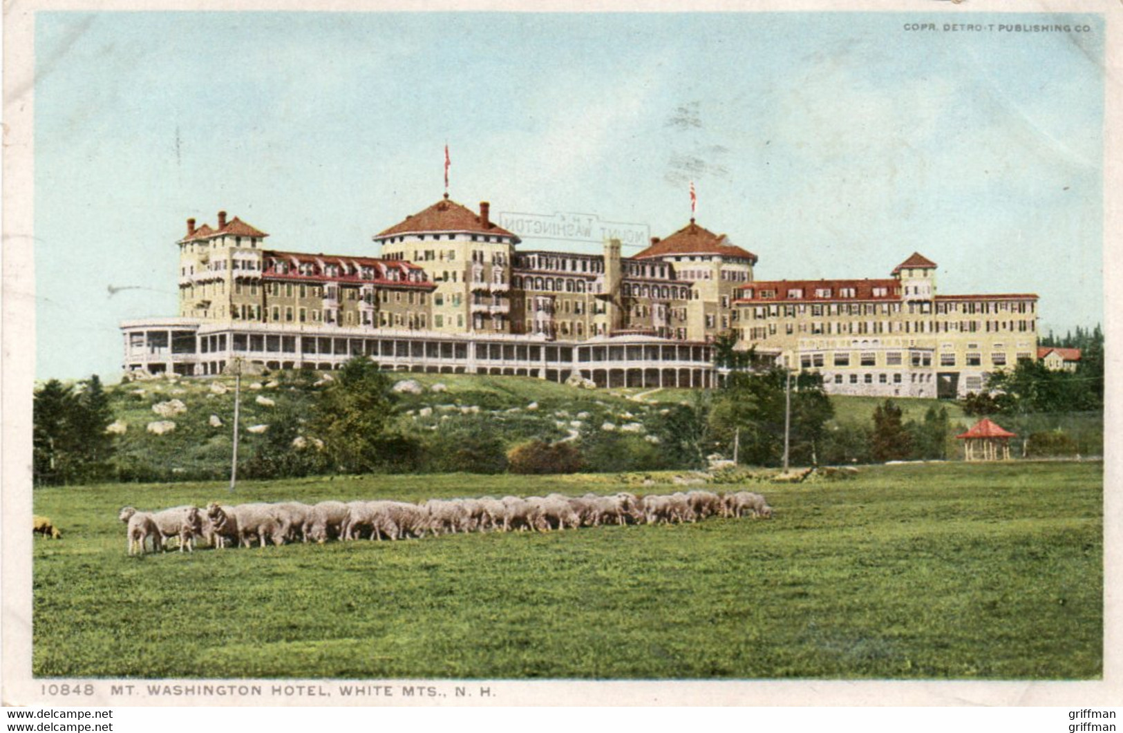 MT WASHINGTON HOTEL WHITE MTS NH 1911 - White Mountains