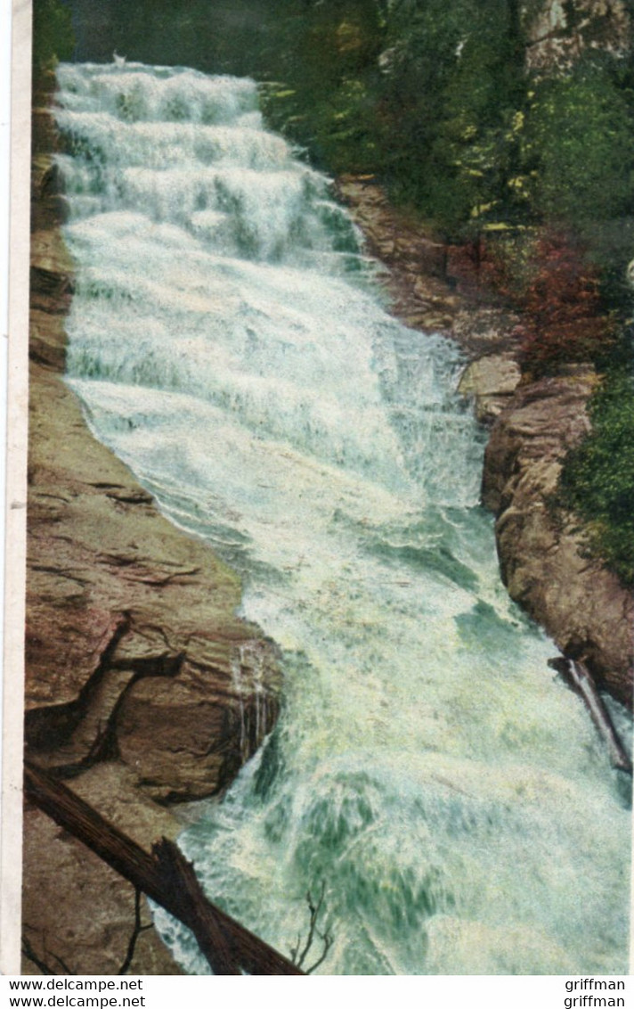 RIPLEY FALLS CRAWFORD NOTCH WHITE MOUNTAINS NH 1910 - White Mountains