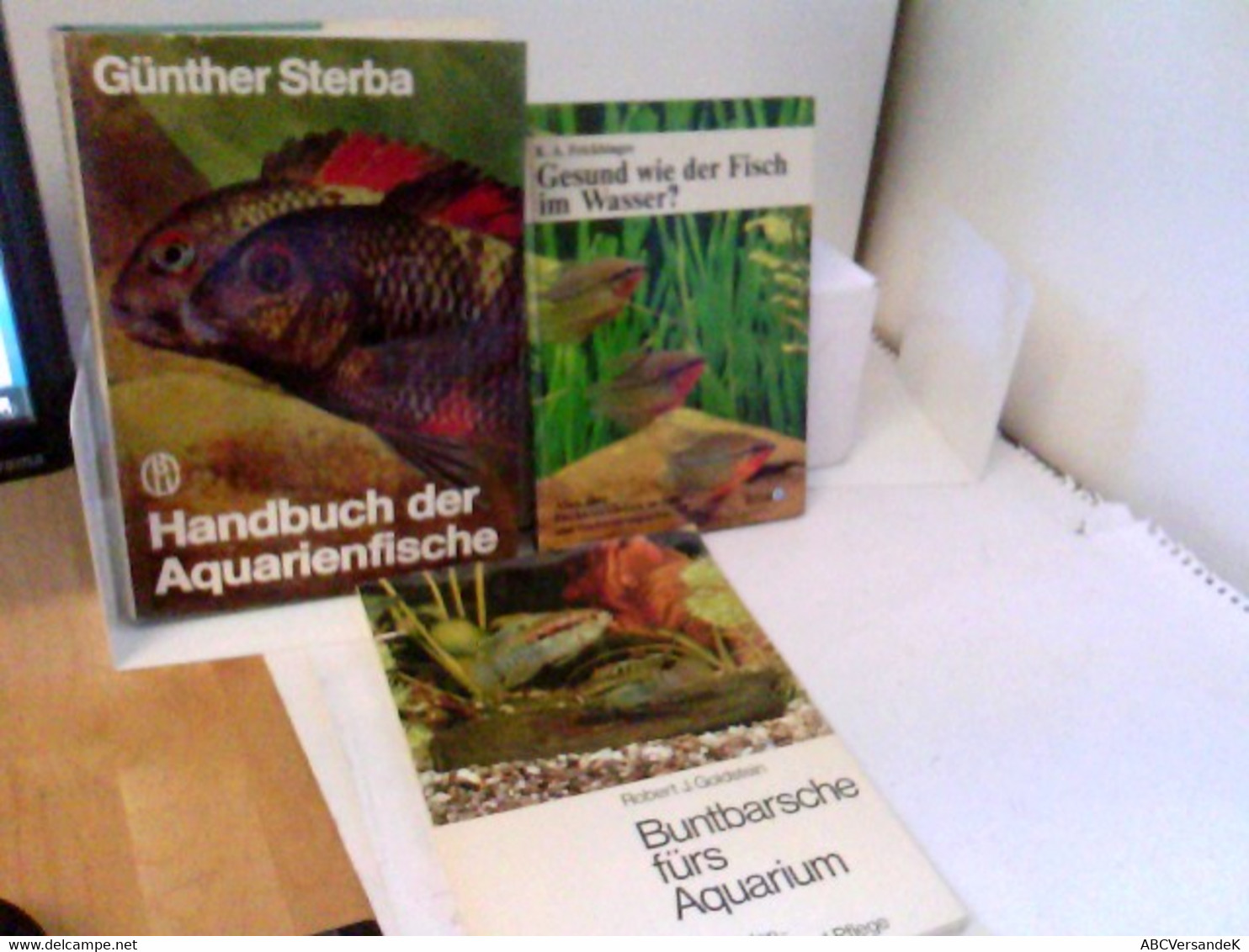 Konvolut: 3 Bände Fische / Aquarienfische - Animals
