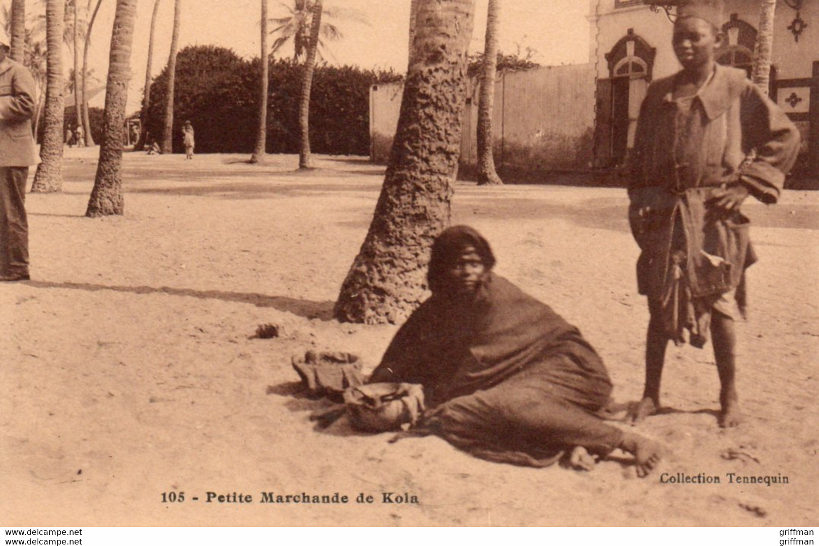 GUINEE FRANCAISE PETITE MARCHANDE DE KOLA TBE - Guinée Française