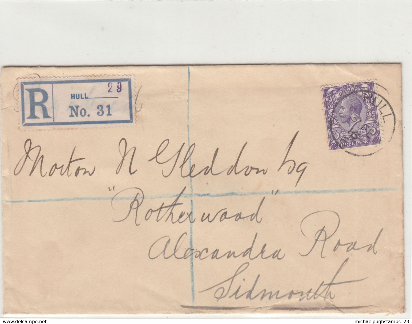 G.B. / Yorkshire / Devon / George 5 Stamps - Ohne Zuordnung