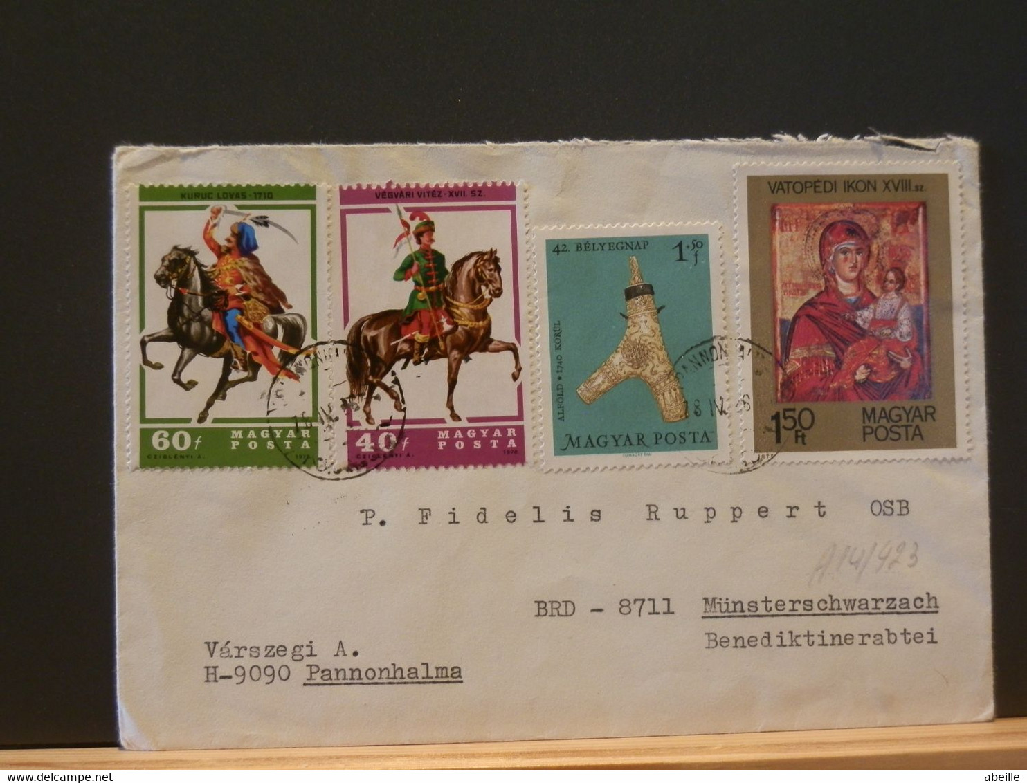 A14/423  LETTRE HONGRIE - Storia Postale