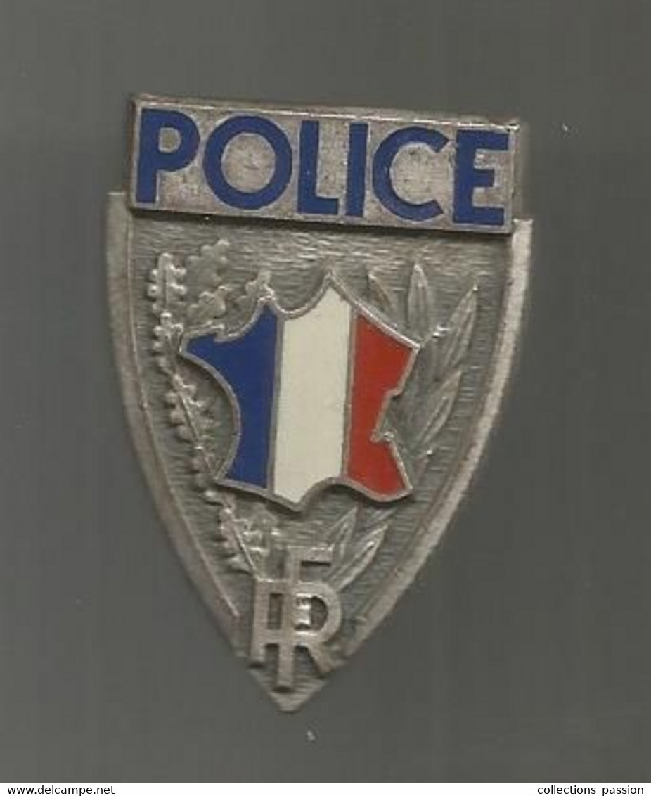 Insigne , POLICE , Ed. FIA Lyon , .2 Scans , Frais Fr 2.25 E - Polizia