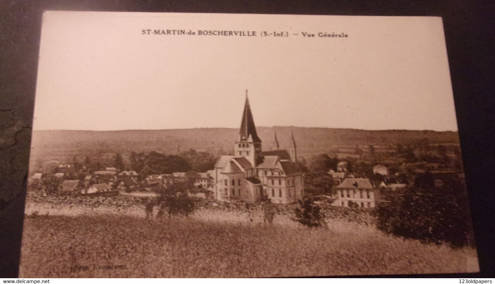 ♥️ SAINT MARTIN DE BOSCHERVILLE VUE GENERALE - Saint-Martin-de-Boscherville