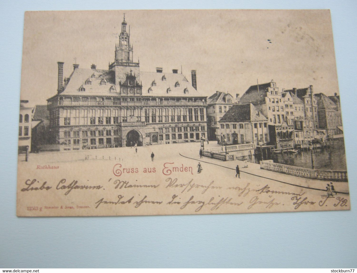 EMDEN   ,  Schöne Karte  Um 1900 - Emden