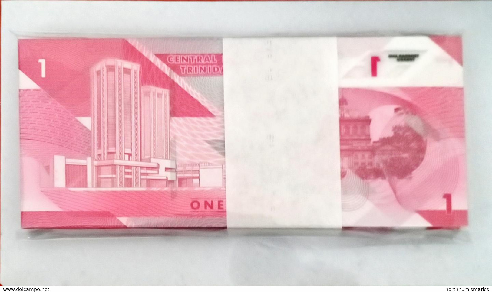 Trinidad & Tobago 1 Dollar 2020 100 Pcs Unc Polymer - Trinité & Tobago