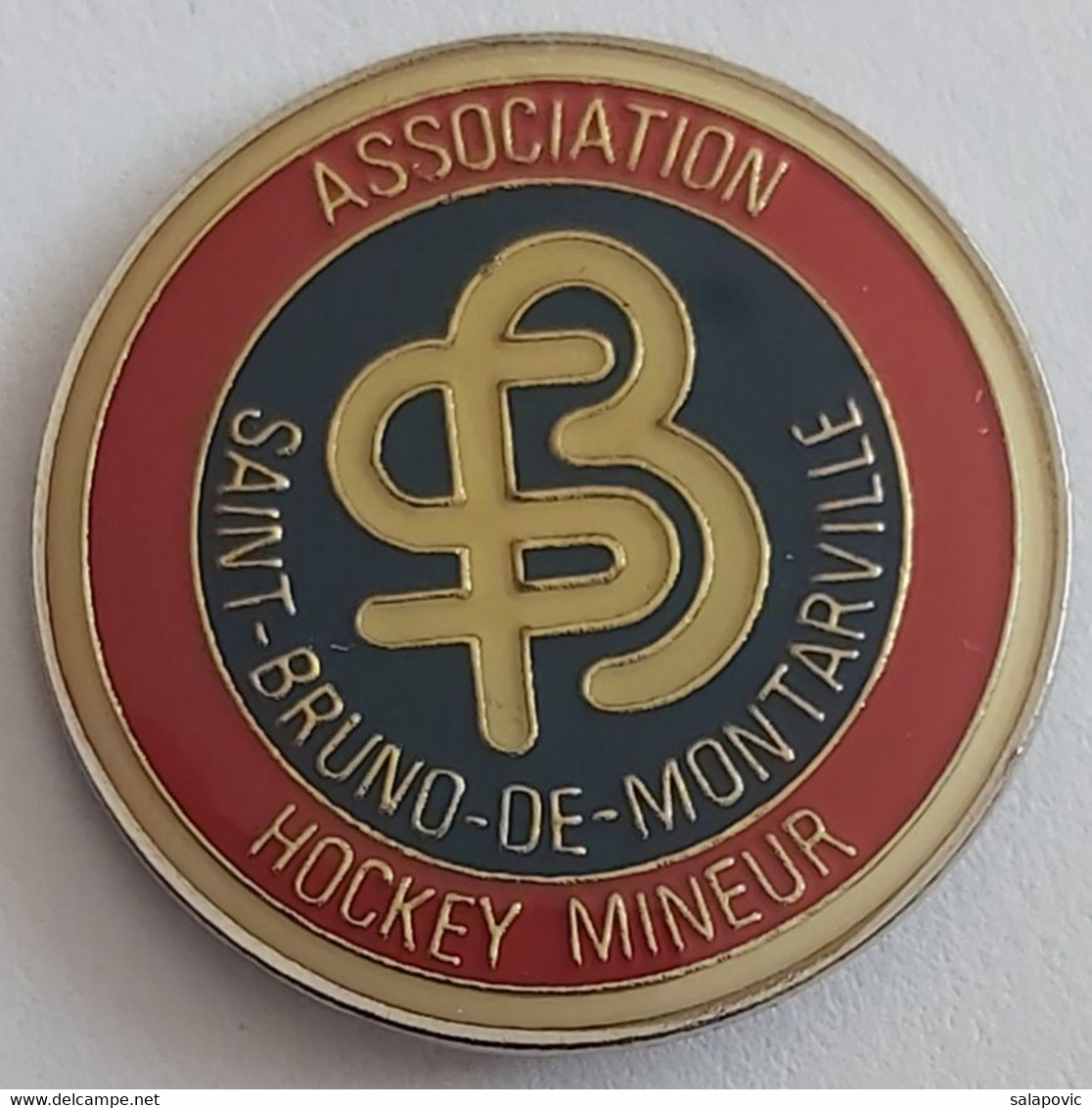 Association Hockey Mineur  Saint-Bruno De Montarville Hockey Club PINS A10/4 - Sports D'hiver