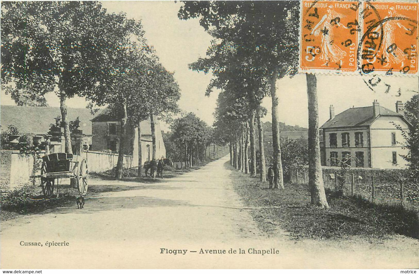 FLOGNY - Avenue De La Chapelle. - Flogny La Chapelle