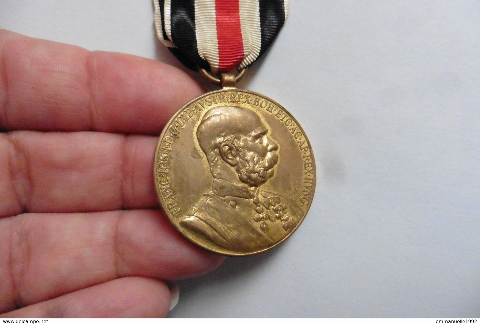 Médaille Empereur François-Joseph D'Autriche Kaiser Franz Joseph I Von Österreich 1848-1898 Jubiläum Jubilée - Monarchia / Nobiltà