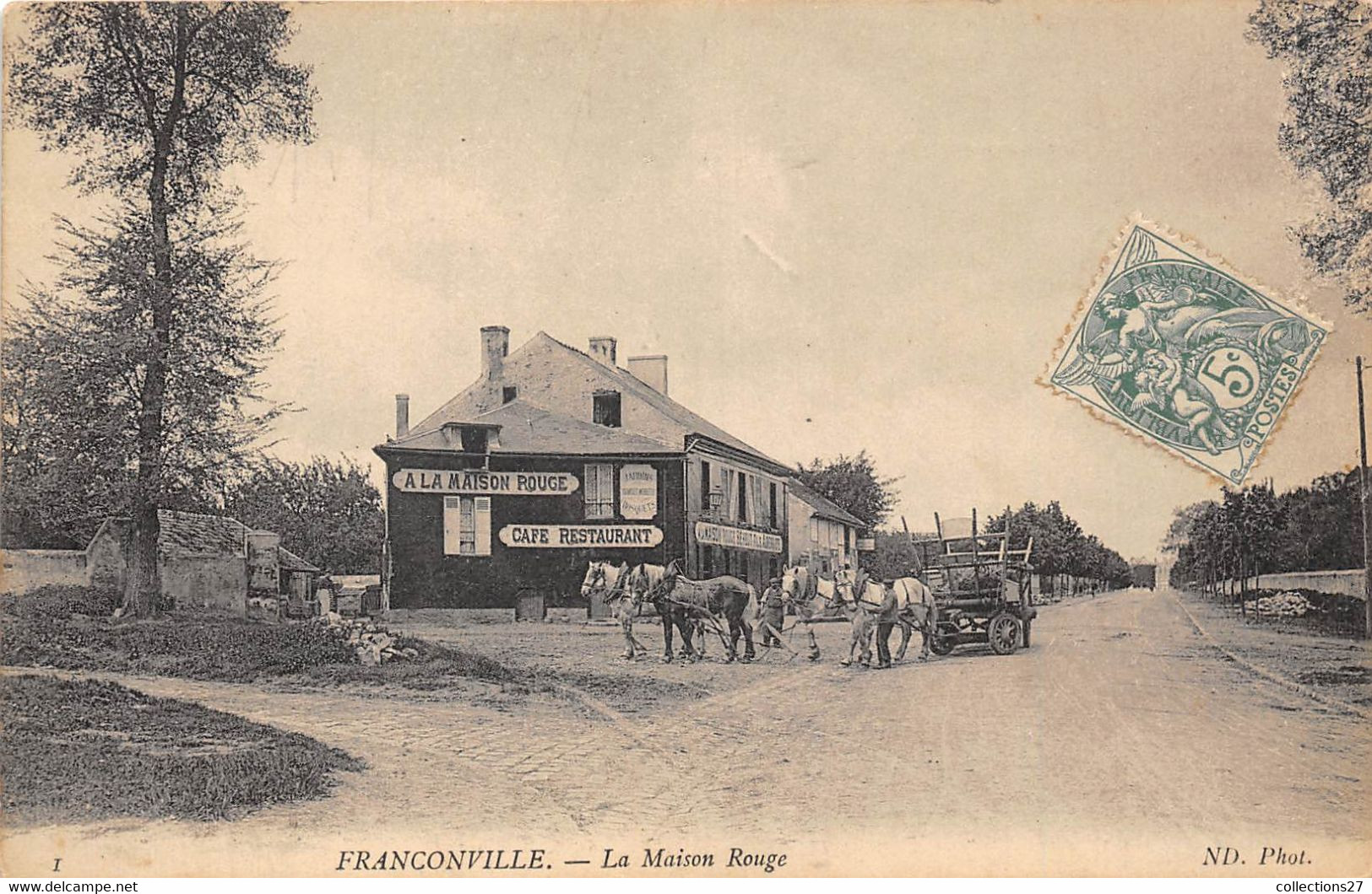 95-FRANCONVILLE- LA MAISON ROUGE - Franconville