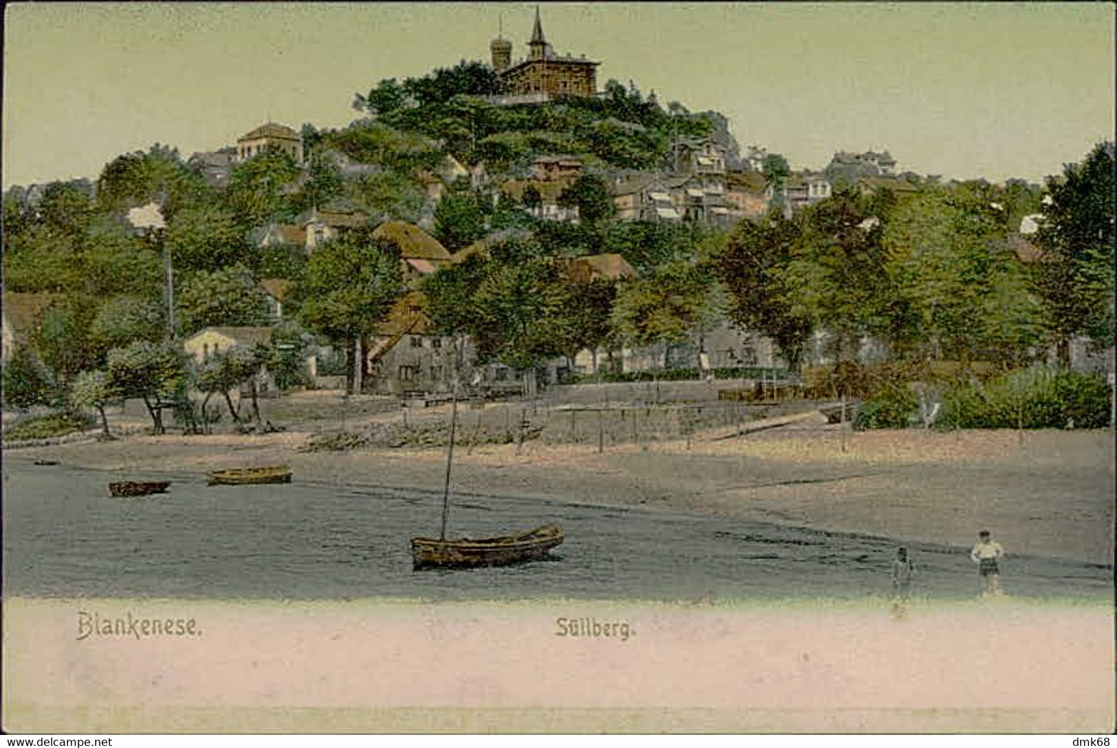 AK GERMANY - BLANKENESE - SULLBERG - VERLAG C. WORZEDIALECK - 1900s (15052) - Blankenese