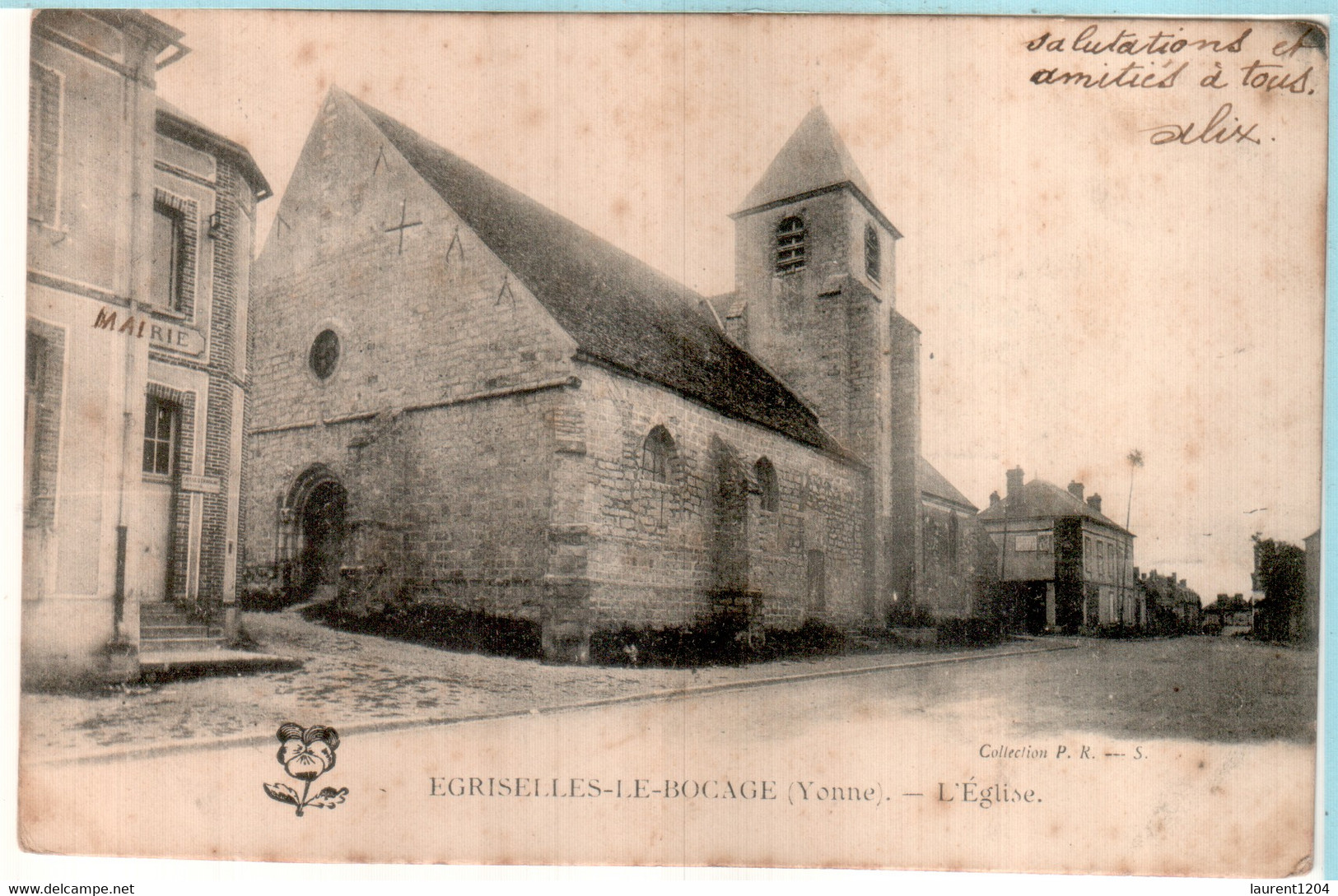 Egriselles Le Bocage : L'eglise - Egriselles Le Bocage