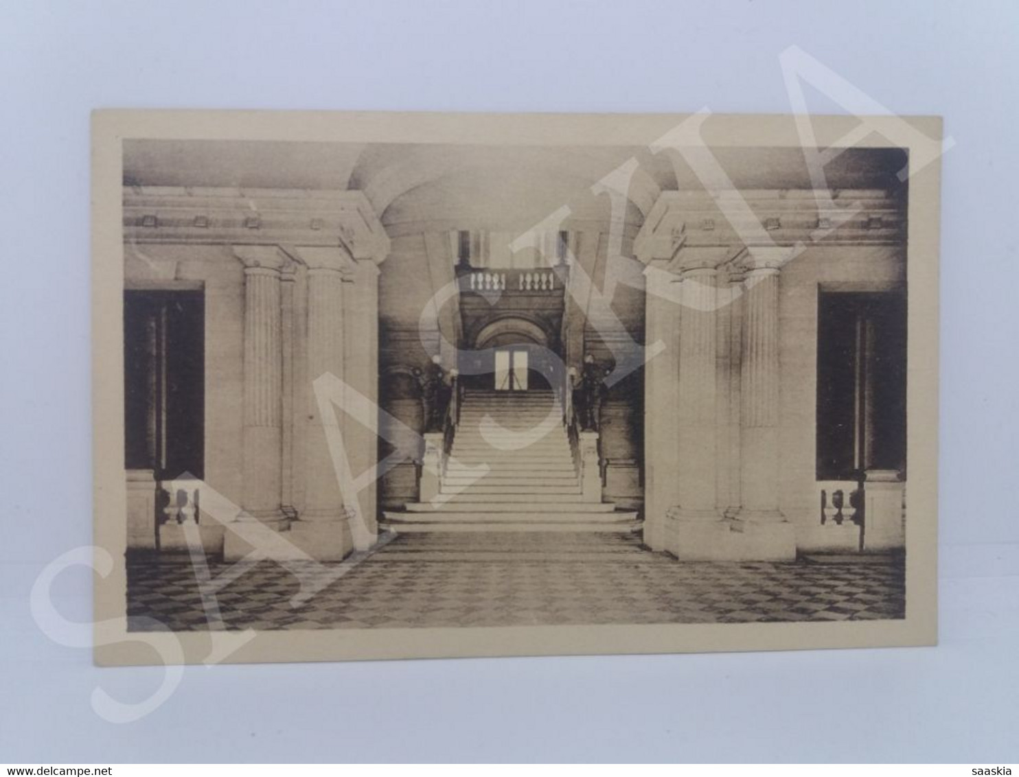 #CPA.77 - St Saint Martin Du Tertre - Chateau De Franconville - Le Hall Et Grand Escalier - Saint Martin Du Tertre