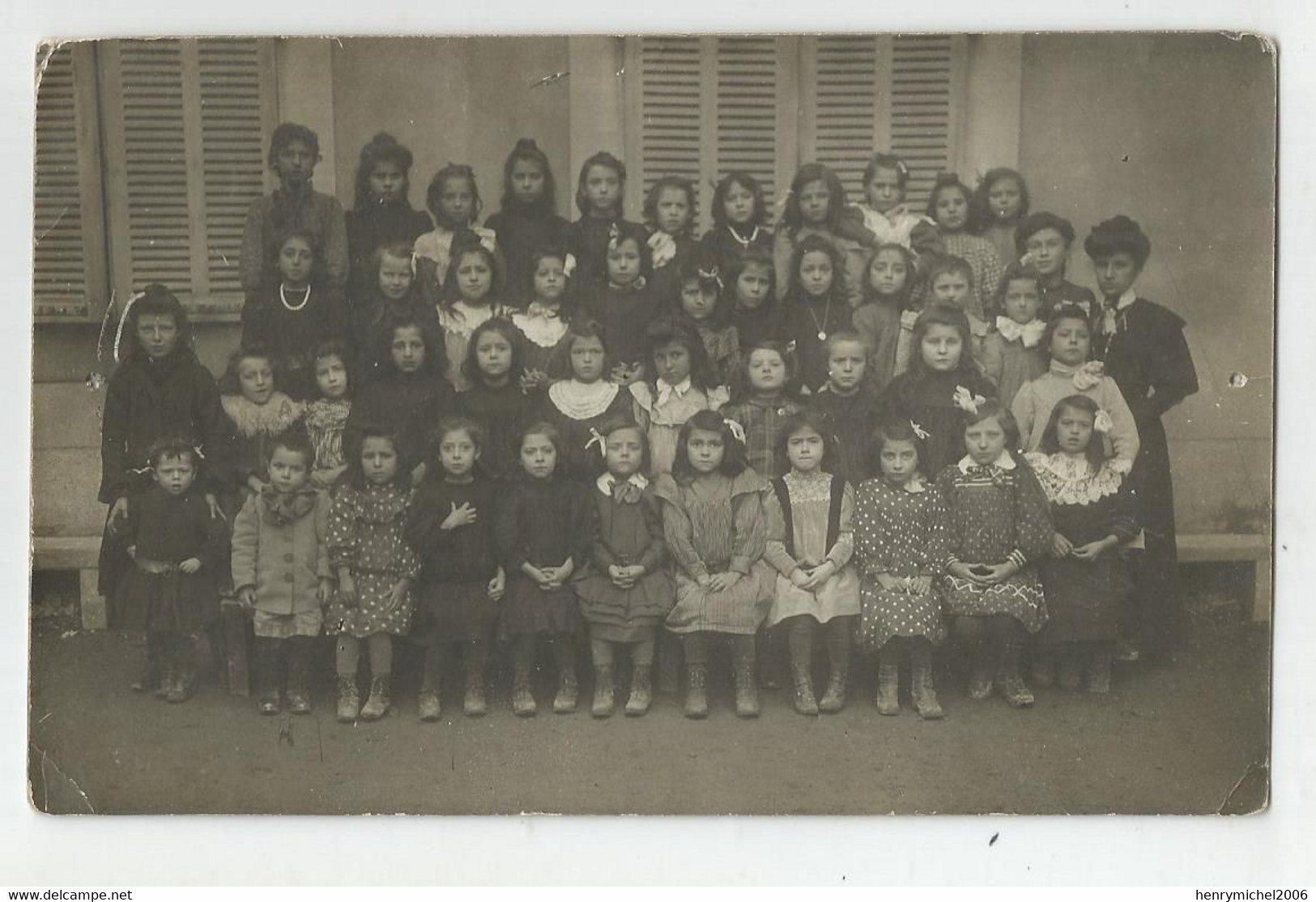 11 Aude Argelliers école De Fille Vers Carcassonne Carte Photo - Other & Unclassified