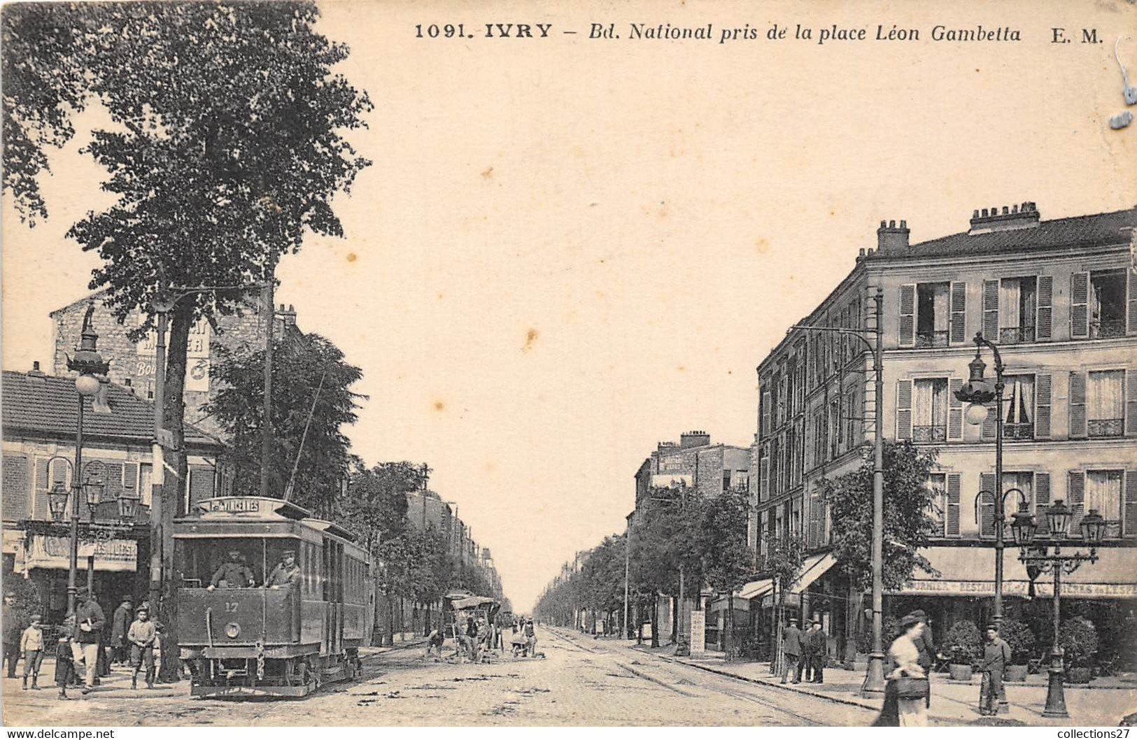 94-IVRY-SUR-SEINE- BLD NATIONAL PRIS DE LA PLACE LEON GAMBETTA - Ivry Sur Seine