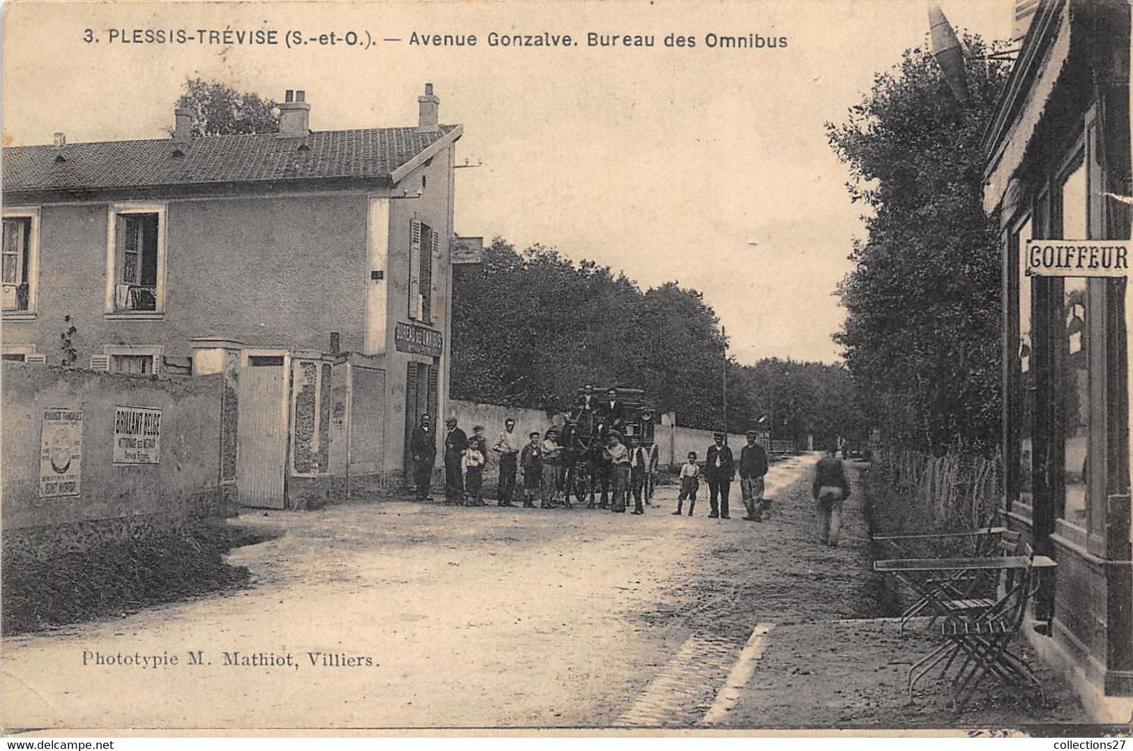 94-LE-PLESSIS-TREVISE-AVENUE GONZALVE, BUREAU DES OMNIBUS - Le Plessis Trevise