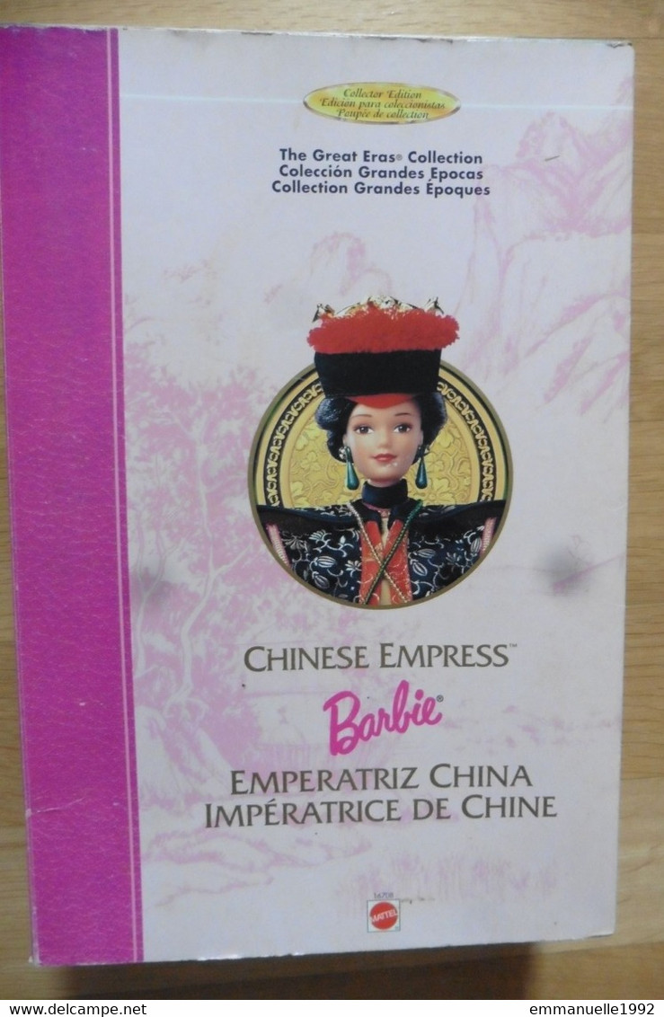 Poupée Barbie Impératrice De Chine Chinese Empress Great Eras Collection Mattel - RARE !!! - Barbie