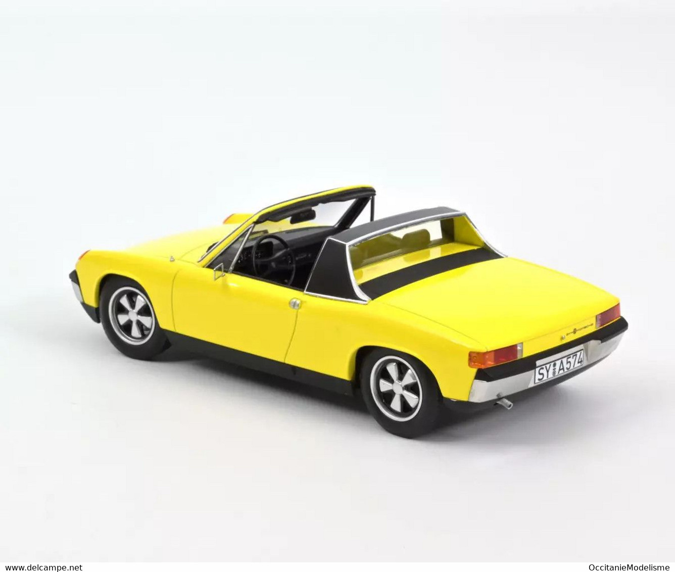 Norev - VW VOLKSWAGEN PORSCHE 914-6 1973 Jaune Réf. 187689 Neuf NBO 1/18 - Norev