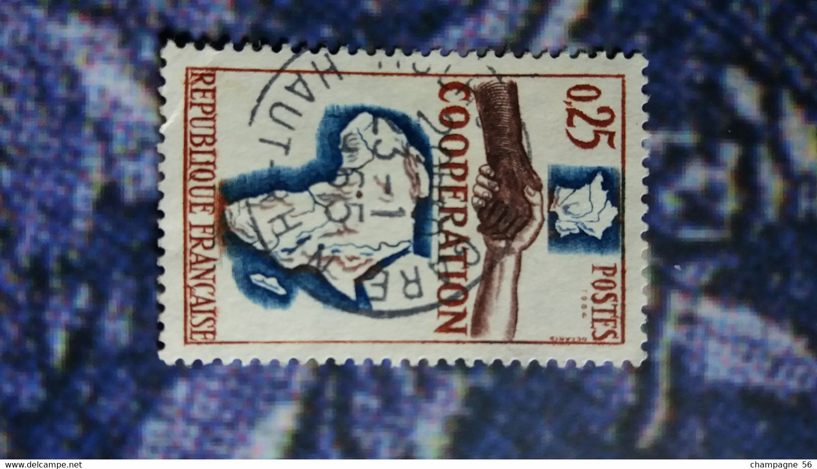 1964  N° 1432 OBLITERE 23.1.1965 SCANNE 4 PAS A VENDRE - Oblitérés