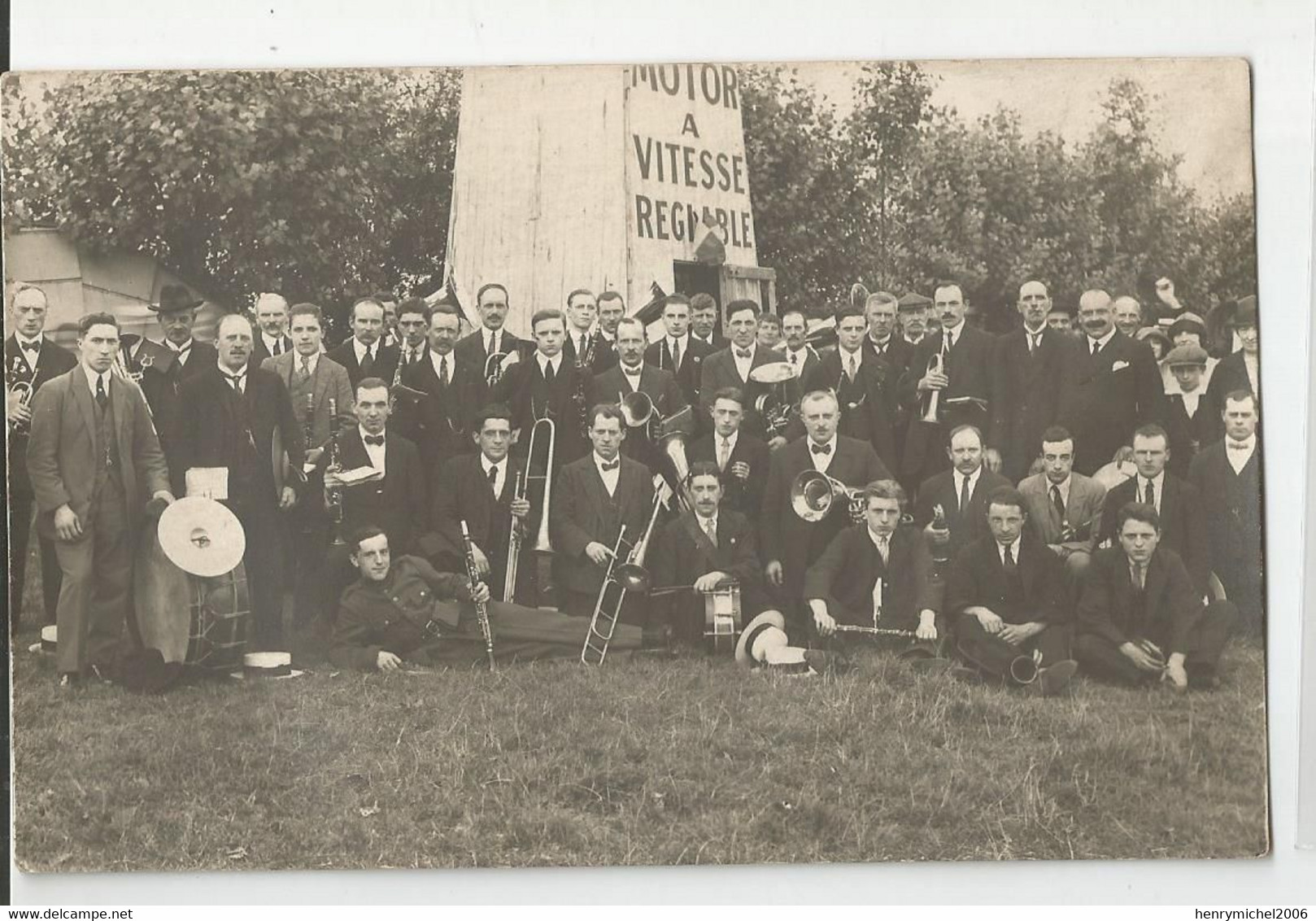 Belgique  Brugge Bruges Carte Photo De Vandenbranden évenement Inauguration Du Motor A Vitesse Réglabe Lot2 Cpa Photos - Brugge