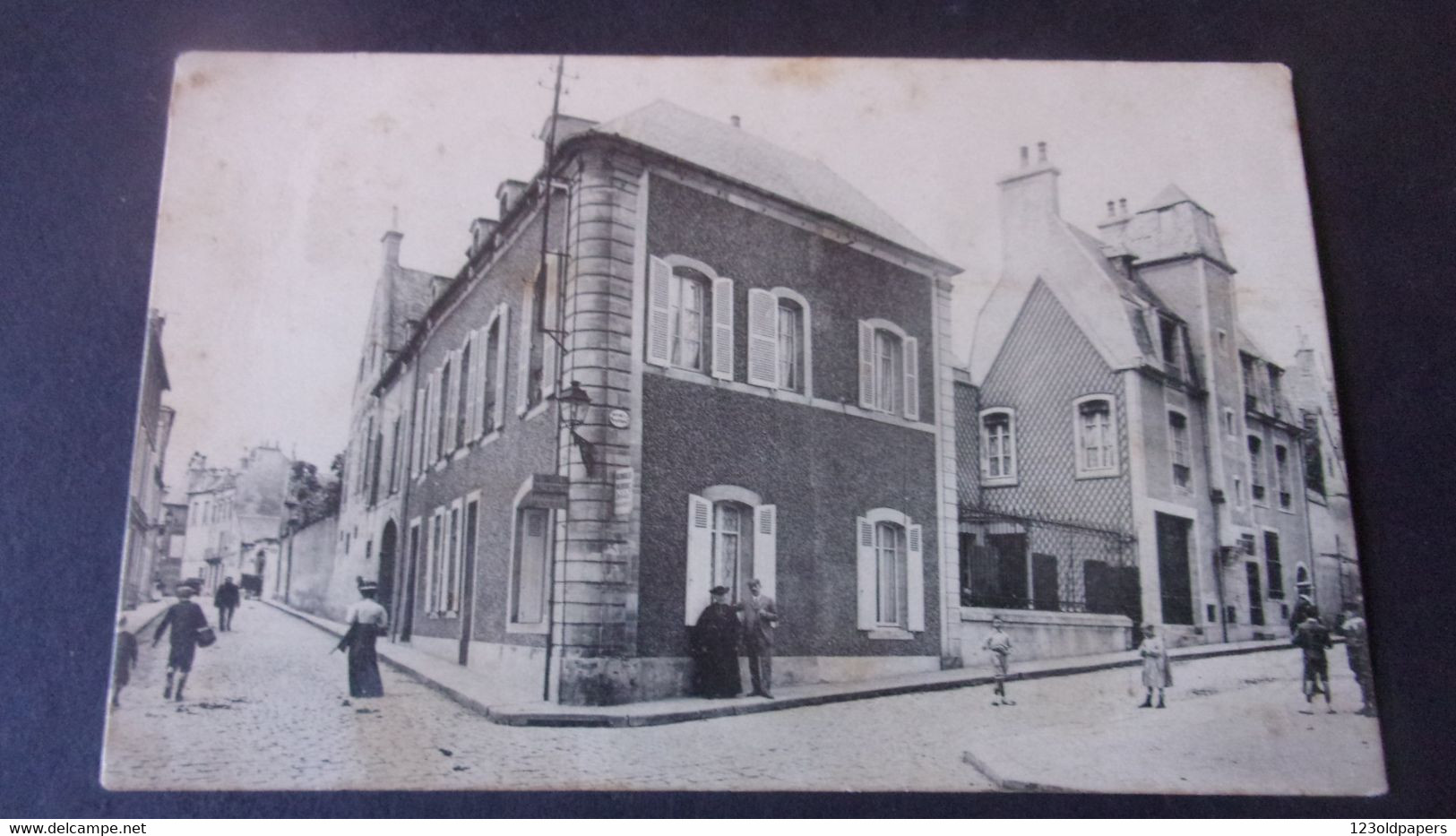 ♥️  RARE BAYEUX ANGLE RUE DE LA MAITRISE  ANIMEE  ECRITE 7 MAI 1914  FAMILLE SEBIRE ELISE ? - Bayeux