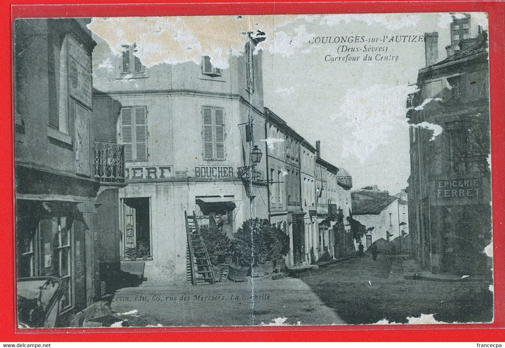 8716 - DEUX SEVRES - COULONGES SUR L'AUTIZE - Carrefour Du Centre - Coulonges-sur-l'Autize