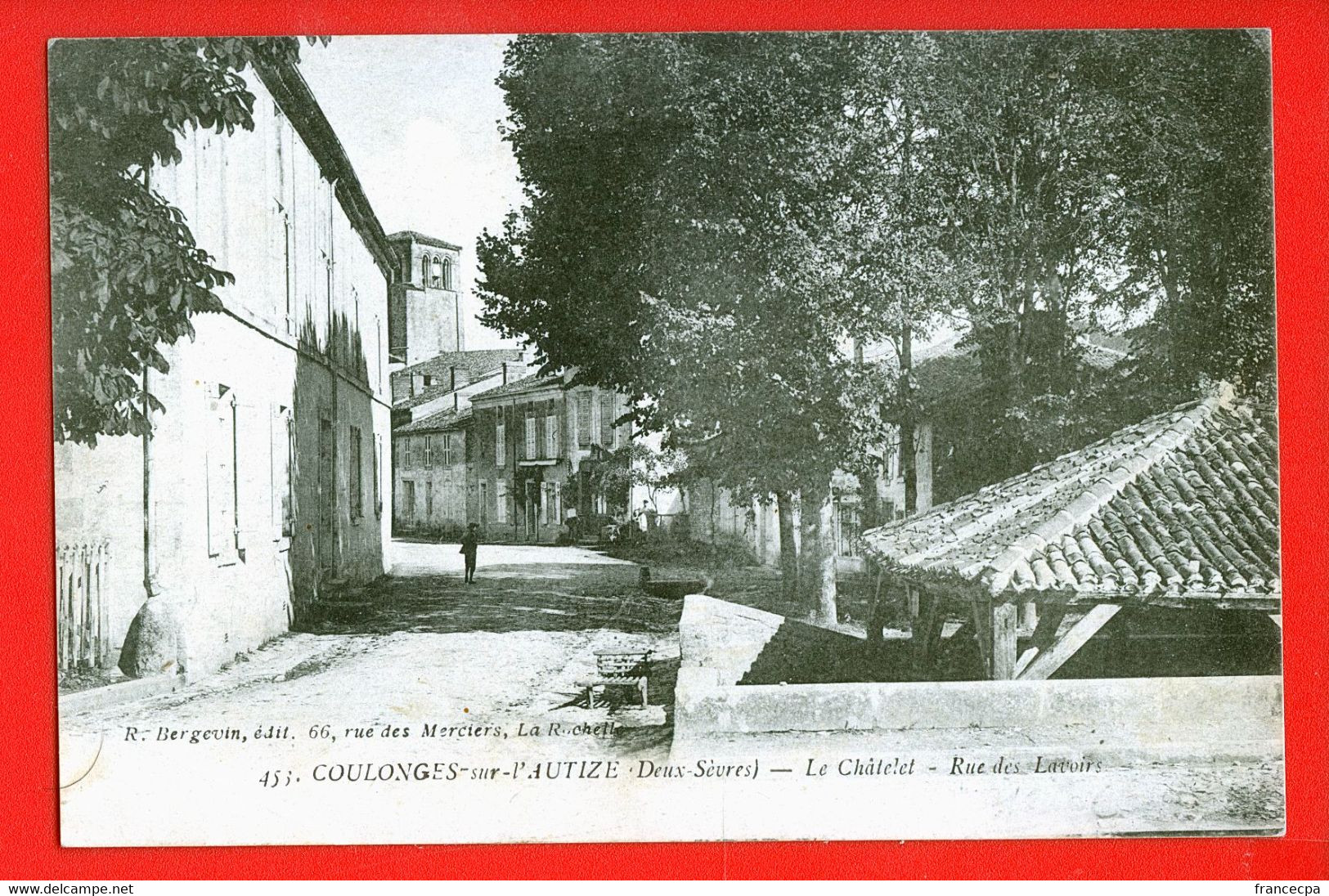 8718 - DEUX SEVRES - COULONGES SUR L'AUTIZE - Le Châtelet - Rue Des Lavoirs - Coulonges-sur-l'Autize