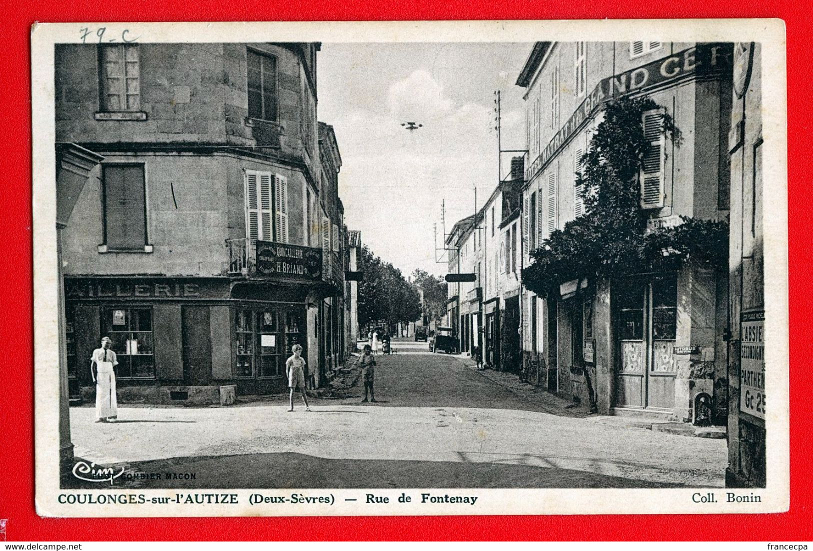 8721 - DEUX SEVRES - COULONGES SUR L'AUTIZE - Rue De Fontenay - Coulonges-sur-l'Autize