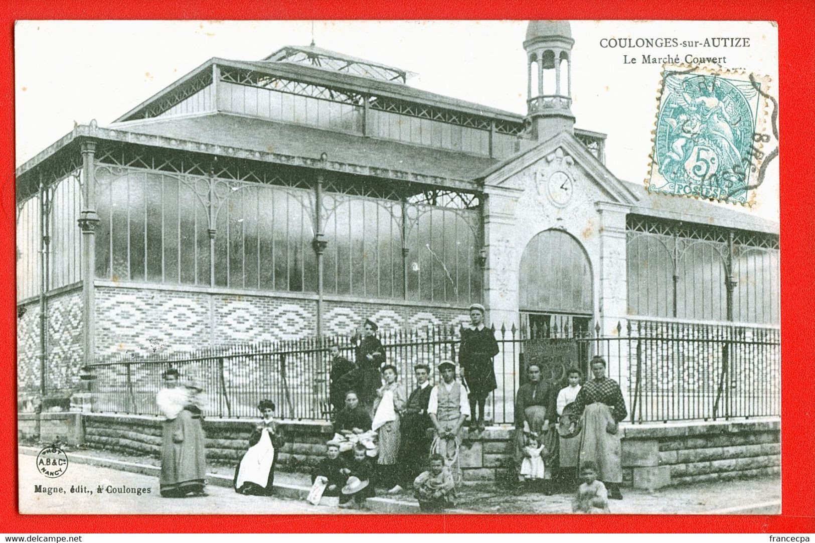 8722 - DEUX SEVRES - COULONGES SUR L'AUTIZE - Le Marché Couvert - Coulonges-sur-l'Autize