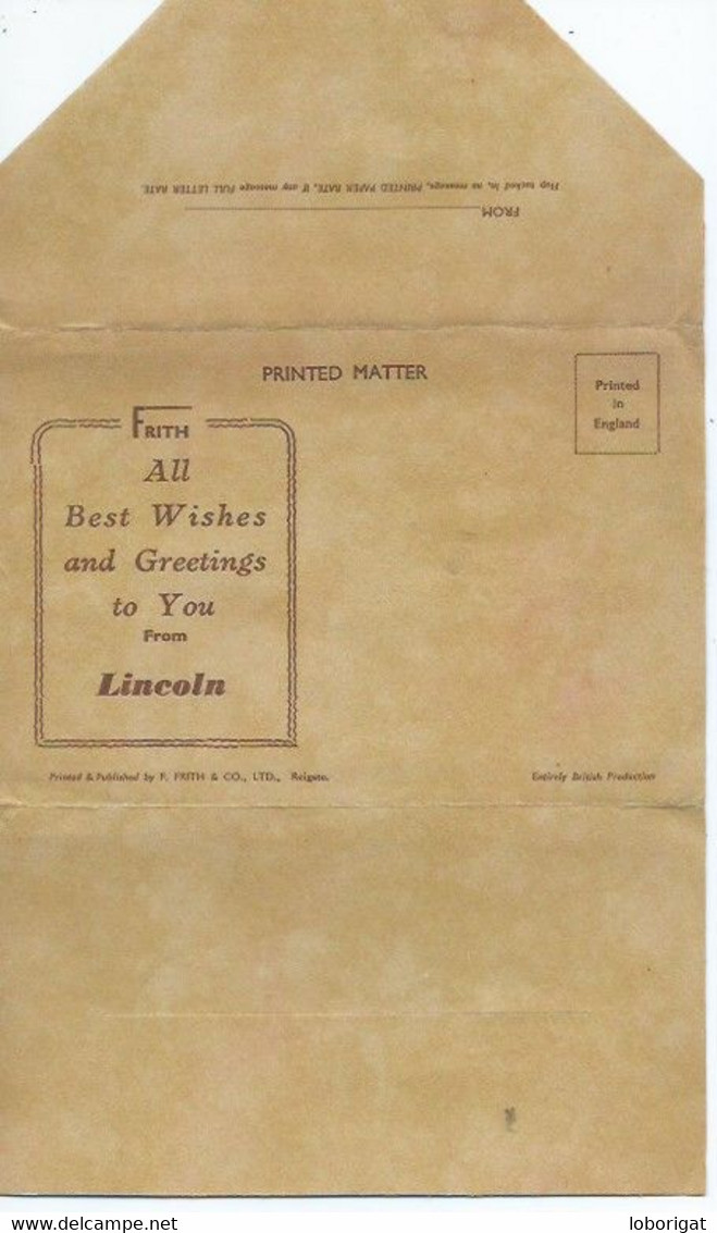 LIBRITO FLEXO CON 6 VISTAS DE LINCOLN.- ( INGLATERRA ) - Lincoln