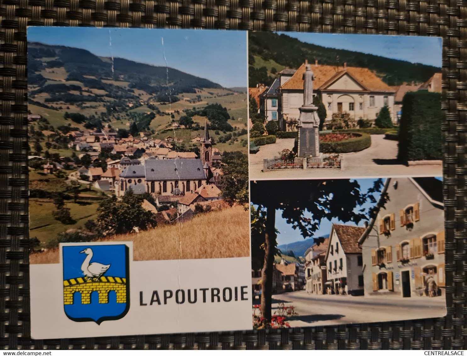 Carte LAPOUTROIE Multivues - Lapoutroie