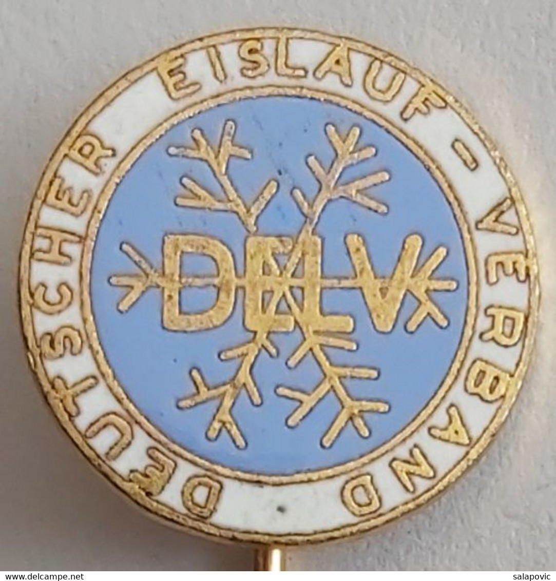 Deutsche Eislauf-Verband (DELV) Germany Skating Association   PINS A10/4 - Sports D'hiver