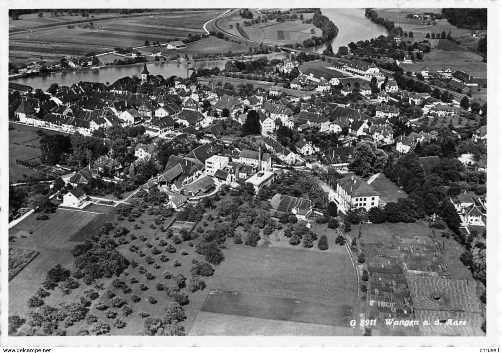 Wangen A.d.Aare Fliegeraufnahme - Wangen An Der Aare