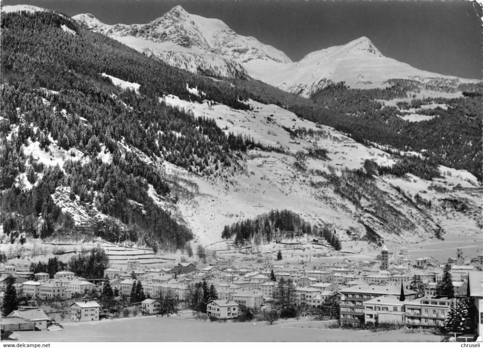 Poschiavo Fliegeraufnahme - Poschiavo