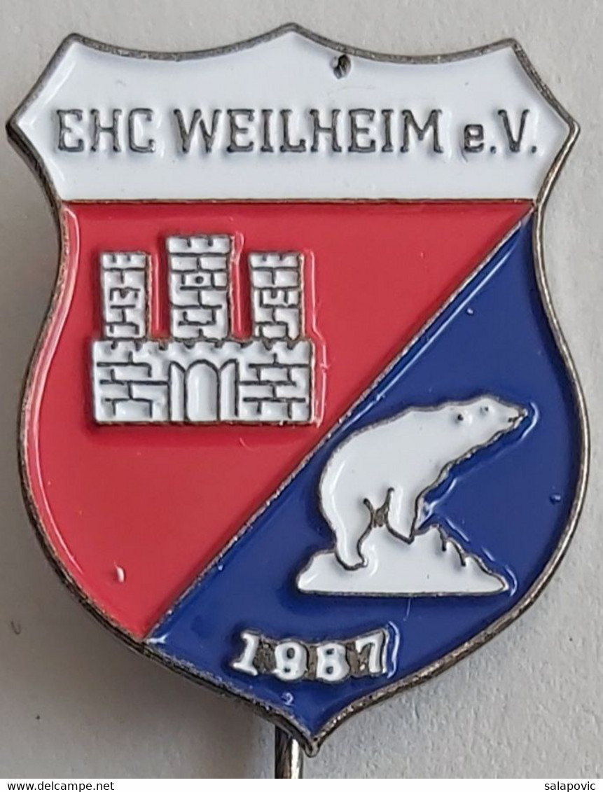 EHC Wilheim E. V. Ice Hockey Switzerland Club PINS A10/4 - Sports D'hiver